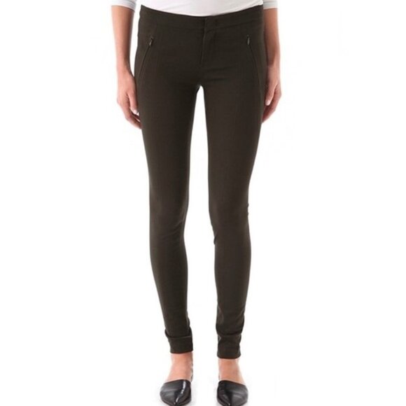 Vince Pants - Vince‎ Riding Brown Skinny Jodhpur Style Pants